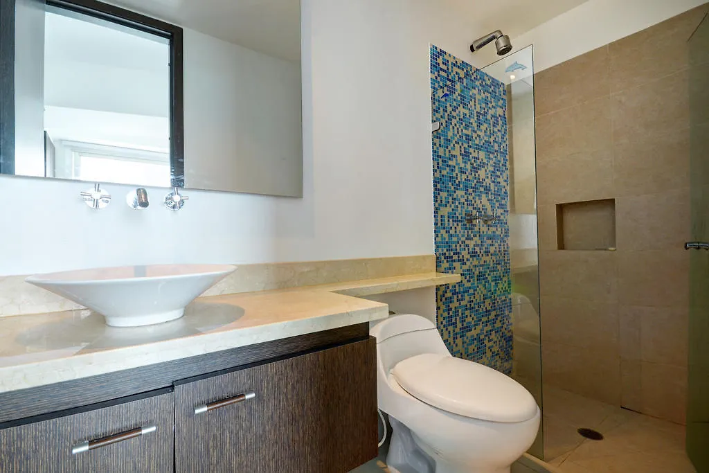 Ocean Front Palmetto Eliptic Apartment Cartagena