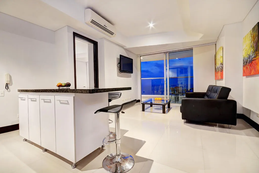 Ocean Front Palmetto Eliptic Apartment Cartagena Colombia
