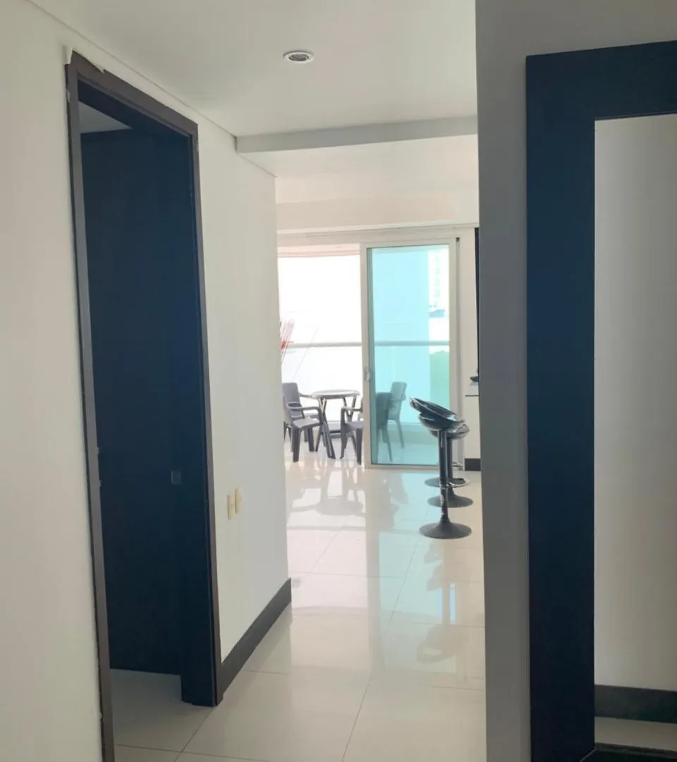 Ocean Front Palmetto Eliptic Apartment Cartagena